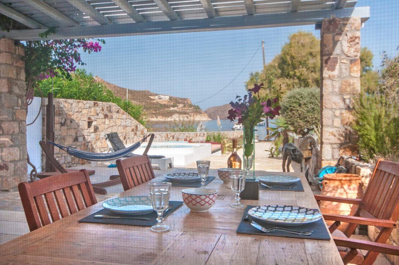 Patmos Exclusive Villas 스칼라 외부 사진