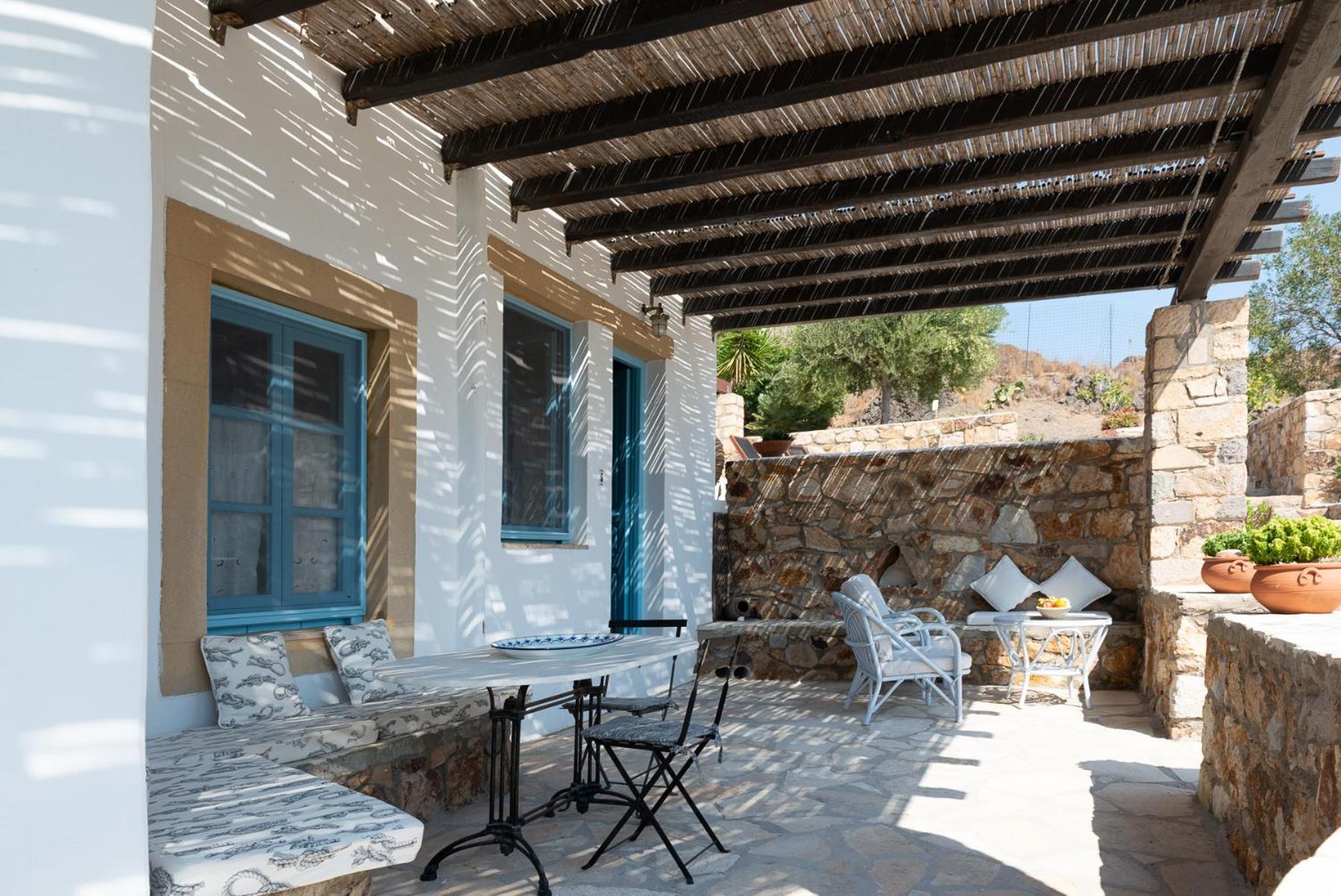 Patmos Exclusive Villas 스칼라 객실 사진